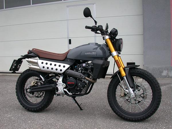 FANTIC Caballero Deluxe 125 Scrambler Modell 2025/26 