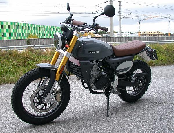 Fantic Caballero 125 Scrambler deluxe 