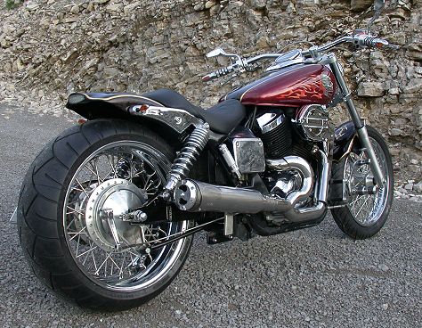 Honda VT 750 Black Widow Flame