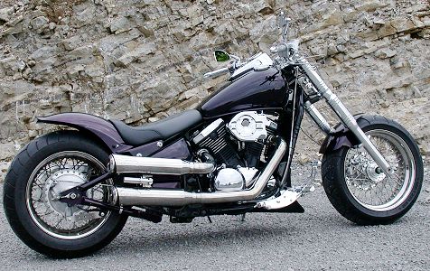 Kawasaki VN 800 Classic Violett-Star