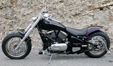 Kawasaki VN 800 Classic Violett-Star