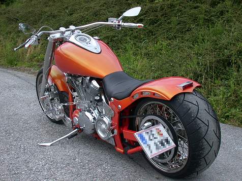 Yamaha XV 1600 Wild Star Dream in Orange