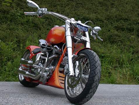 Yamaha XV 1600 Wild Star Dream in Orange