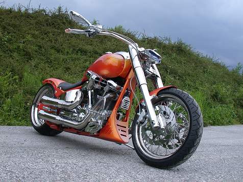 Yamaha XV 1600 Wild Star Dream in Orange