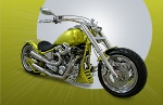 Yamaha XV 1600 Wild Star Poison in Yellow