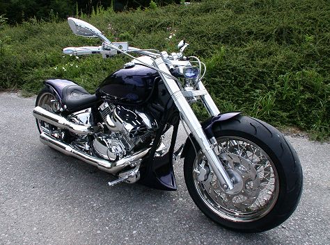 Yamaha XVS 1100 Drag Star Blue Steel