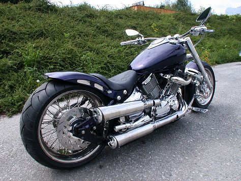 Yamaha XVS 1100 Drag Star Blue Steel