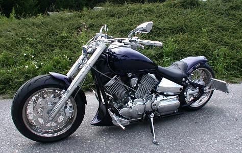 Yamaha XVS 1100 Drag Star Blue Steel