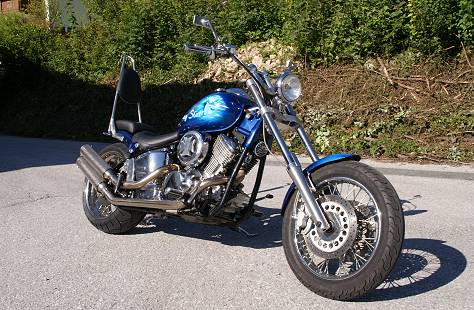 Yamaha XVS 1100 Drag Star Blue