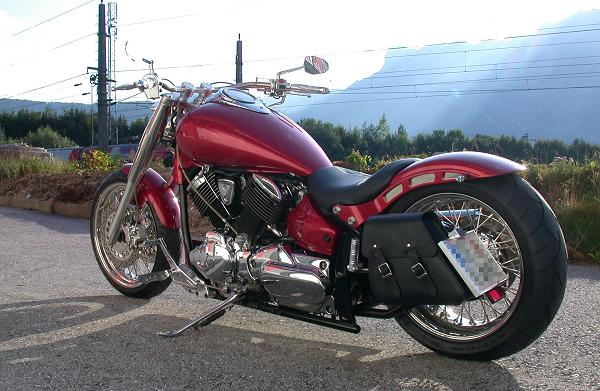 Yamaha XVS 1100 Drag Star Red Pearl 